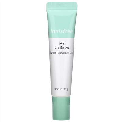 Innisfree, My Lip Balm, Green Peppermint Tea, 0.52 oz (15 g)