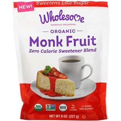 Wholesome, Organic Monk Fruit, 8 oz ( 227 g)