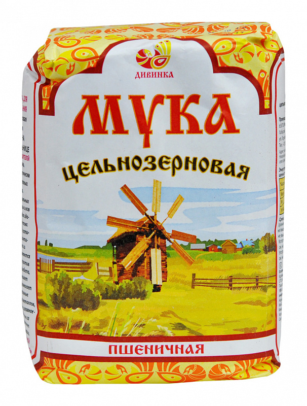 Цельнозерновая мука. Мука пшеничная обойная 1кг Дивинка. Мука 