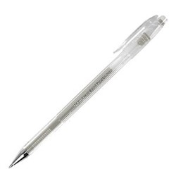 Ручка гелевая "Crown" 0.7мм серебро HJR-500GSM Crown