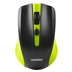 Мышь оптическая беспроводная Smart Buy SBM-352AG-GK ONE (green/black)