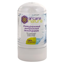 Натуральный минеральный дезодорант Aasha Herbals, 60 г