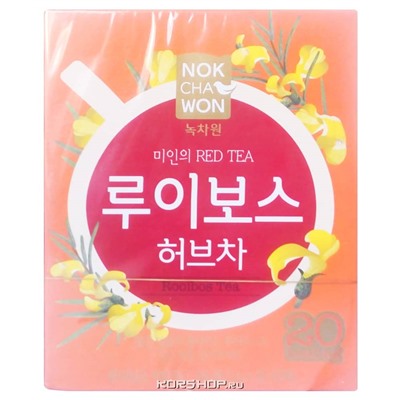 Красный чай Ройбуш Rooibos Nokchawon, Корея, 24 г Акция