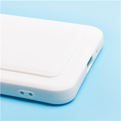 Чехол-накладка - SC315 с картхолдером для "Xiaomi Redmi 10A" (white)