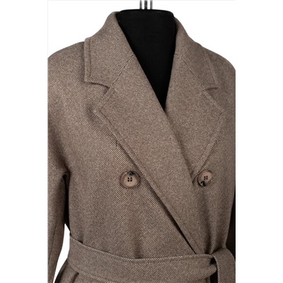 01-12000 Пальто женское демисезонное (пояс)