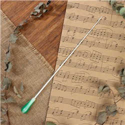 Дирижерская палочка Music Life, 38,5 х 2 см, зеленая ручка