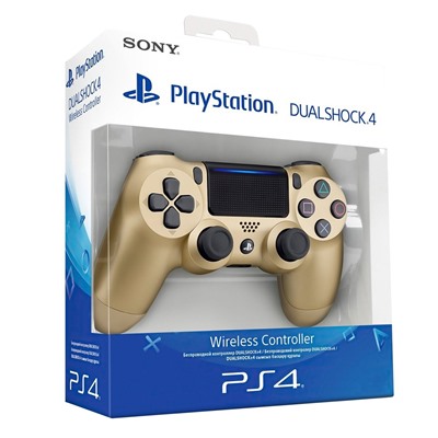 Геймпад - Dualshock PS4 A15 (gold)