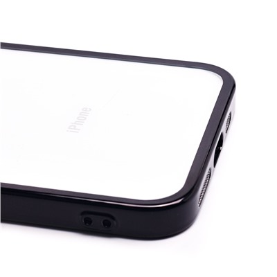 Чехол-накладка - PC073 с закрытой камерой для "Apple iPhone X/iPhone XS" (black) (213862)