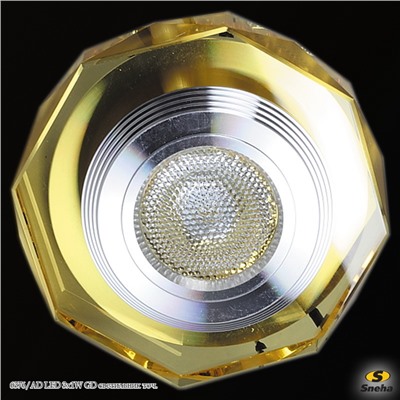 6376/AD LED 3x1W GD светильник точ.