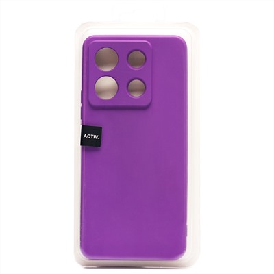 Чехол-накладка Activ Full Original Design для "Xiaomi Poco X6 5G" (violet) (228293)