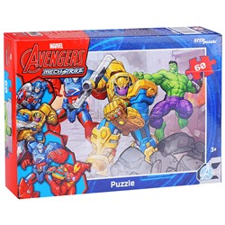 Пазлы 60 "Avengers MECH Strike" (Marvel)