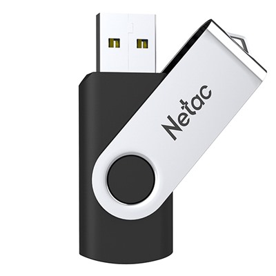 Флэш накопитель USB 64 Гб Netac U505 (black/silver)