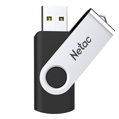 Флэш накопитель USB 128 Гб Netac U505 3.0 (black/silver)