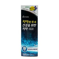 Зубная паста гелевая экстра охлаждающая с экстрактом айвы Real Cool Mukunghwa, Корея, 110 г Акция