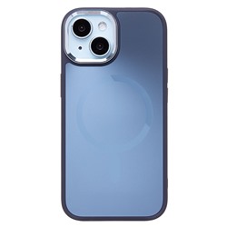 Чехол-накладка - SM023 SafeMag для "Apple iPhone 15" (midnight blue)