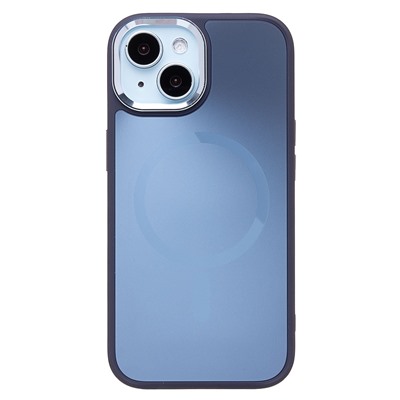 Чехол-накладка - SM023 SafeMag для "Apple iPhone 15" (midnight blue)