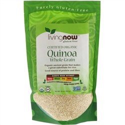 Now Foods, Organic Quinoa, цельное зерно, 454 г (16 унций)