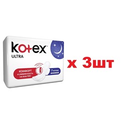 Kotex Прокладки ULTRA 7шт Night 3шт