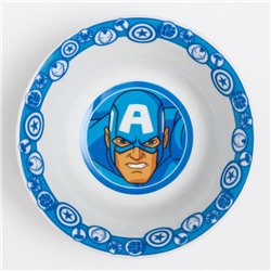 Салатник керамический детский "Капитан Америка", Мстители, 360 мл, 140мм
