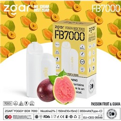 ZGAR FOGGY BOX испаритель на 7000 затяжек PASSION FRUIT and GUAVA