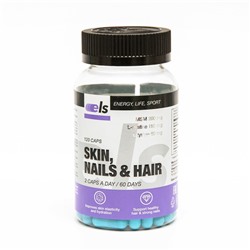 Витамины Skin Nails & Hair для красоты и здоровья волос, кожи, ногтей, 120 капсул