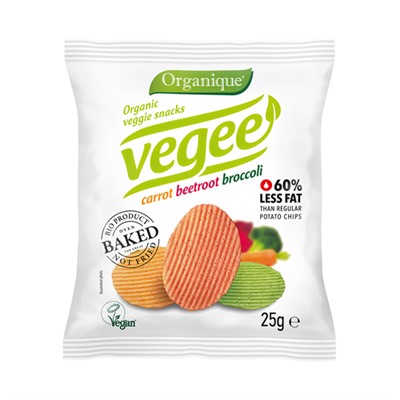 Снеки картофельные "Vegee" Organique, 25 г