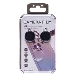 Защитное стекло для камеры - CG01 для "Apple iPhone 15/Apple iPhone 15 Plus" (black)