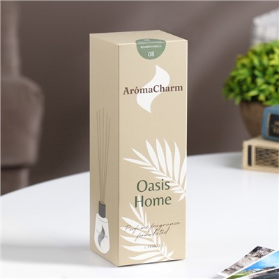 Диффузор ароматический"OasisHome"№08BourbonVanilla,100мл,карамельня ваниль