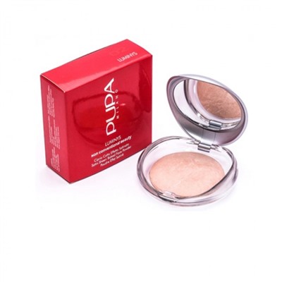 Запеченная пудра для лица Pupa Luminys Baked Face Powder 2