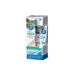Народные рецепты Aqua-Крем для ног 45мл на термальной воде Камчатки Глубокое питание