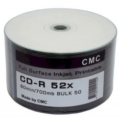 CD-R 700Mb CMC 52х blank  BULK 50 шт шпиль ТТ0011033 СМС