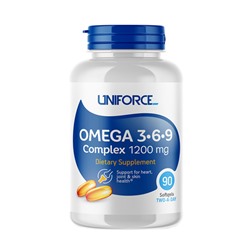 Omega 3-6-9 Uniforce, 90 шт