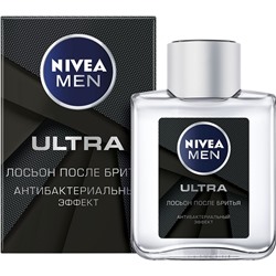 Лосьон после бритья NIVEA MEN Ultra Антибактериальный Эффект (100мл) (88581)