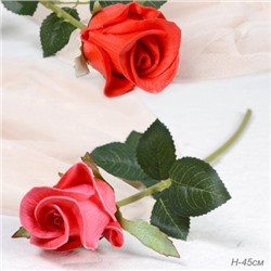 Цветок искусственный Роза 45 см / J103 /уп 40/480/ латекс