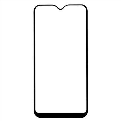 Защитное стекло Full Screen RockBox 2,5D для "Samsung SM-A015 Galaxy A01/SM-M015 Galaxy M01" (5) (black)