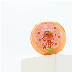 JUCI Бомбочка-пончик для ванны Citrus Bliss, 120 гр