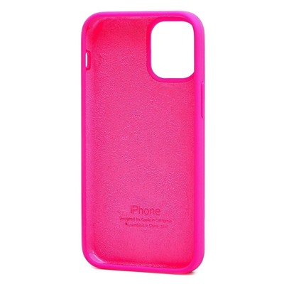 Чехол-накладка ORG Soft Touch для "Apple iPhone 12 mini" (dark pink)