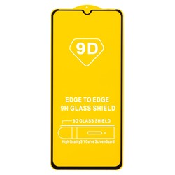 Защитное стекло Full Glue - 2,5D для "Honor x6a" (тех.уп.) (20) (black)
