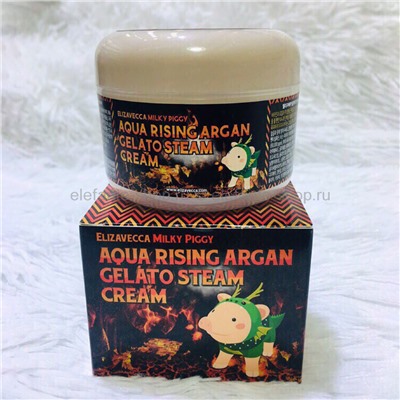 Крем для лица Elizavecca Aqua Rising Argan Gelato Steam Cream 100ml (51)