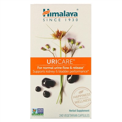 Himalaya, UriCare, 240 вегетарианских капсул