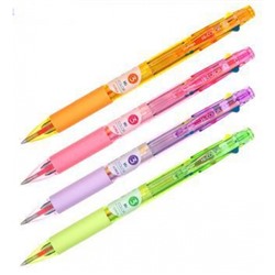 Ручка шариковая автоматическая  3-х цветная 0.7мм "Hi-Color 3" HC3 MunHwa