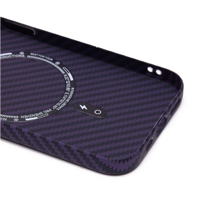 Чехол-накладка Luxo Creative PC для "Apple iPhone 15" (119) (dark violet) (230943)
