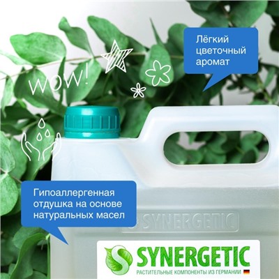 Средство моющее "Synergetic", для окон и зеркал, 5 л