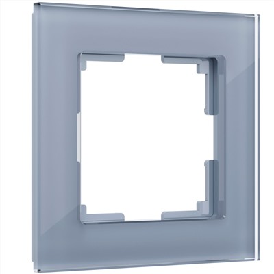 WL01-Frame-01 / Рамка на 1 пост (дымчатый,стекло) W0011115