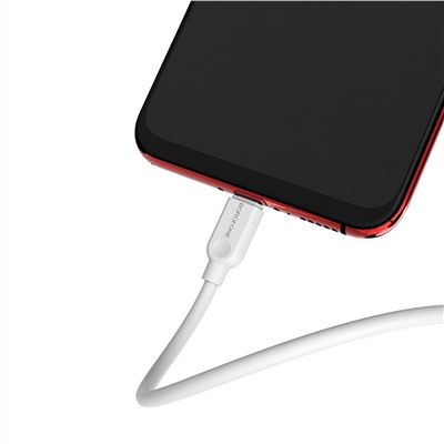 Кабель USB - micro USB Borofone BX14  300см 2,4A  (white)