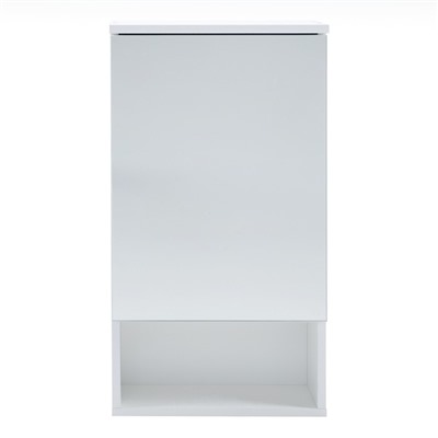 Зеркало-шкаф для ванной комнаты "Вега 4002" белое, 40 х 13,6 х 70 см
