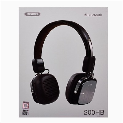 Bluetooth-наушники полноразмерные Remax RB-200HB (black)