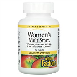 Natural Factors, Women's MultiStart, 90 Tablets