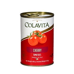 Томаты черри консервированные Colavita в томатном соке, 400 г