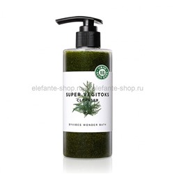 Увлажняющий детокс-гель Super Vegitoks Cleanser Green, 300 мл (51)